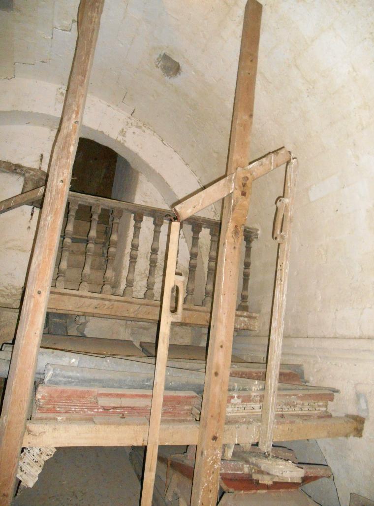 palier arriere orgue